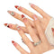 24 - Piece Press On Nails Set – Fake Crystal Nails with Glue
