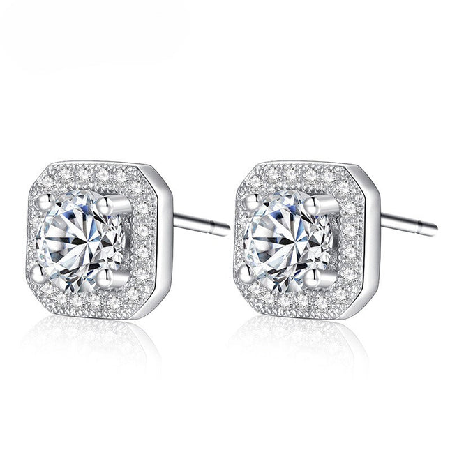 Micro-Set Zircon Stud Earrings - Dashing Nova