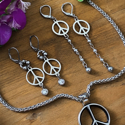 PEACE EARRINGS