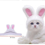 White bunny hat / M