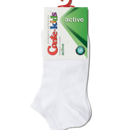 Conte-Kids Active #19S-180SP(484) - Lot of 2 pairs 68% Cotton Socks for Girls