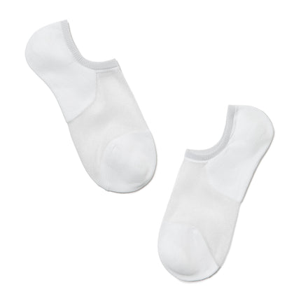 Conte Active #18S-4SP(000) - 1 pair Cotton Ultra-Short Women's Socks (with sheer mesh insert)