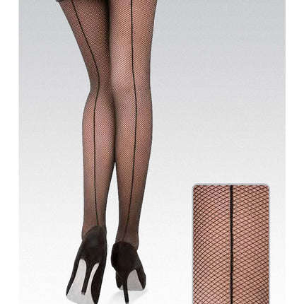 Conte Linea 20 Den - Fantasy Women's Tights "imitation of the grid with a seam" (14S-47SP)