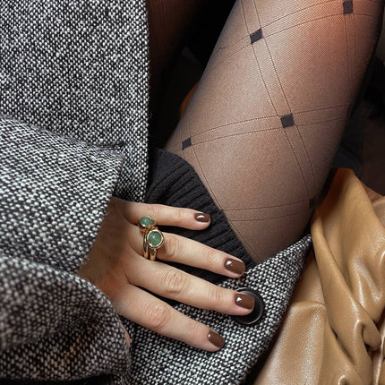 Conte Shape 20 Den - Fantasy Thin Women's Tights with a geometric pattern "diamonds" (20С-88СП)