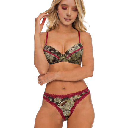 Women's Camo Lace Panty - King's Camo Hunting Underwear - Wilderness Dreams