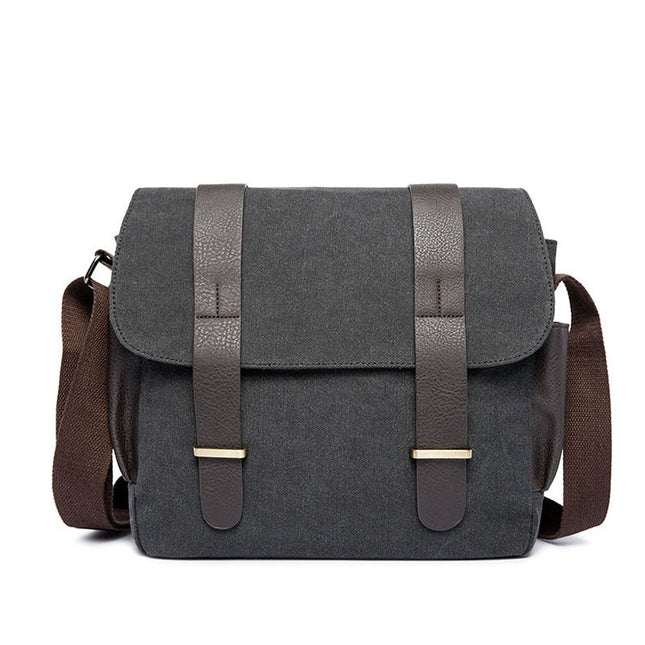 Men's shoulder bag, travel leisure crossbody bag canvas, student bag, men's crossbody bag - Dashing Nova