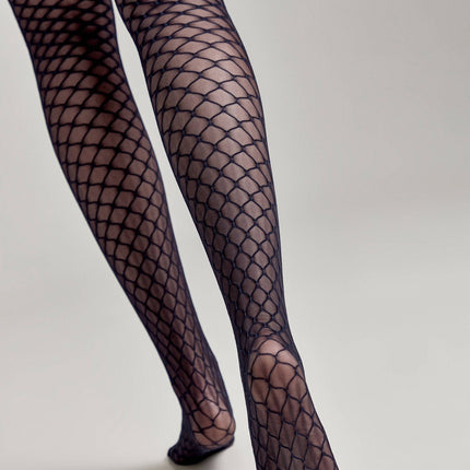 Conte Roxy 20 Den - Fantasy Women's Tights with a pattern of large rhombus (18С-12СП)