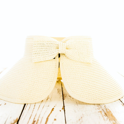 Foldable Wide Brim Bow Visor