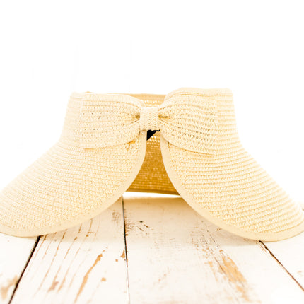 Foldable Wide Brim Bow Visor