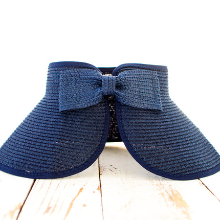Foldable Wide Brim Bow Visor