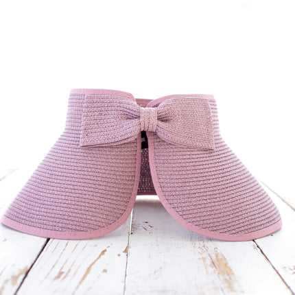 Foldable Wide Brim Bow Visor