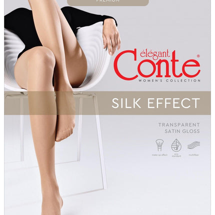 Conte (Poland) Prestige 12 Den - Classic Sheer to Waist T-top Women's Tights (8S-59SP)