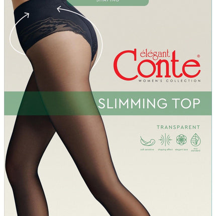 Conte (Poland) Style Soft 20 Den - Modelling Bikini Shaping Women's Tights (8S-73SP)