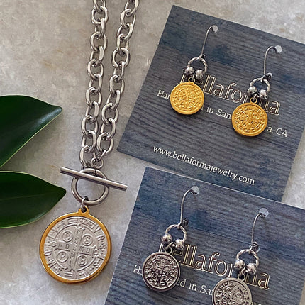 RELIC COIN EARRINGS