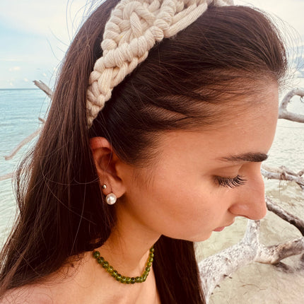 Pure Gemstone + Peridot || Necklace