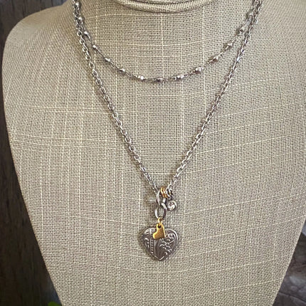 SPIRITED HEART NECKLACE