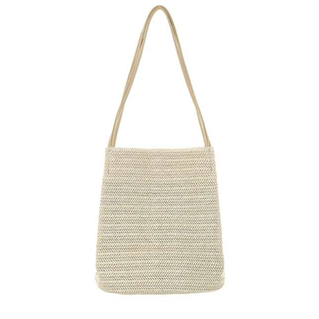 Woven hobo, summer bohemian hobo shoulder purse, magnetic buckle shoulder tote, summer beach straw bag - Dashing Nova