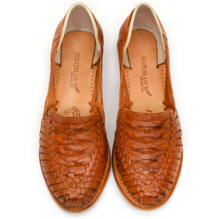 Cross Woven Huarache Walnut