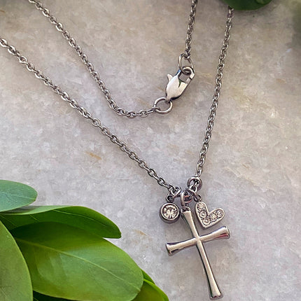DAINTY CROSS NECKLACE