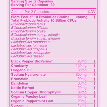 Vaginal Probiotics & pH Balance™