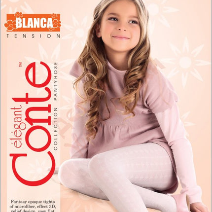 Conte Blanca 60 Den - Fantasy Opaque Tights For Girls - 4yr. 6yr. 8yr. 12yr. (8С-100СП)