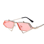 Silver frame pink