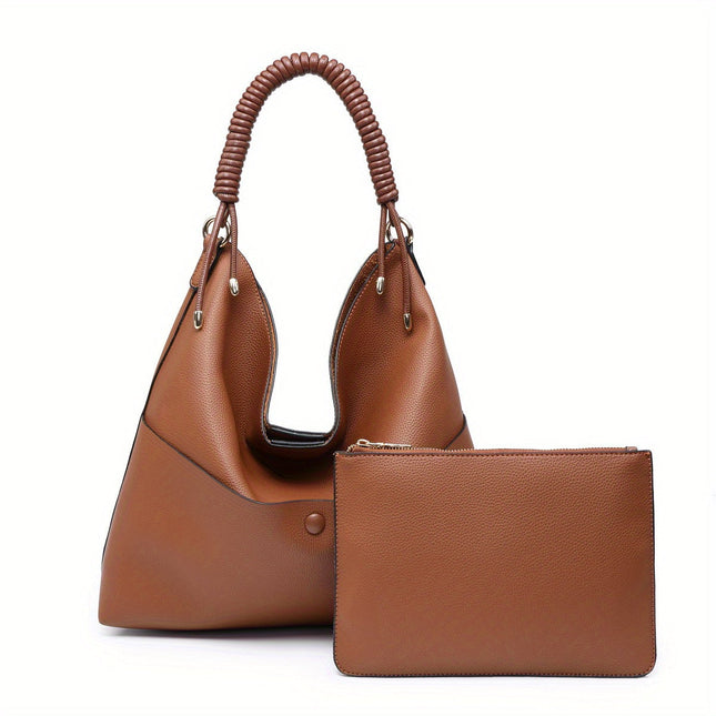 Soft Hobo Bag Unique Drawstring Handle - Dashing Nova