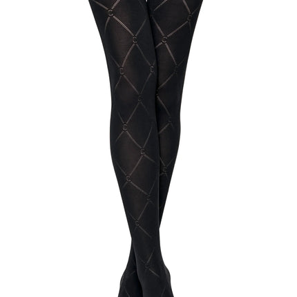 Conte History 50 Den - Fantasy Women's Tights with Diamonds (22S-136SP)