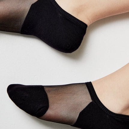 Cotton Ankle Socks Conte Active - Inserts Of Transparent Mesh