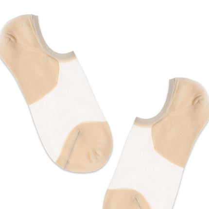 Cotton Ankle Socks Conte Active - Inserts Of Transparent Mesh