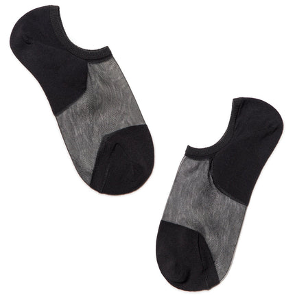 Cotton Ankle Socks Conte Active - Inserts Of Transparent Mesh