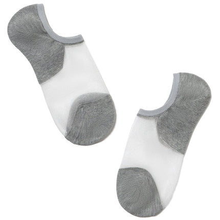Cotton Ankle Socks Conte Active - Inserts Of Transparent Mesh