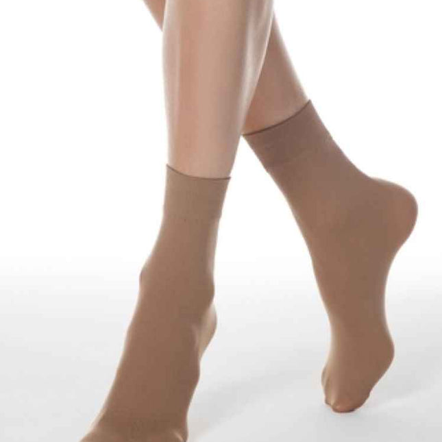 Conte Microfibra 50 Den - 1 pair Classic Elegant Elastic Women's Socks - One Size #8S-10SP