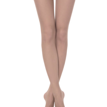 Conte/Esli Vita 20 Den - Classic Low Waist Women's Tights with Reinforced Shorts (16S-38SPE)