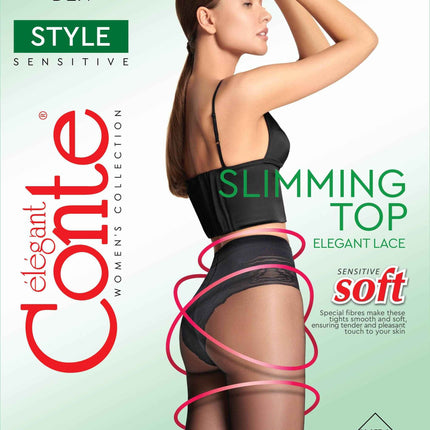 Conte Style Soft 20 Den - Modelling Bikini Shaping Women's Tights (8С-73СП)