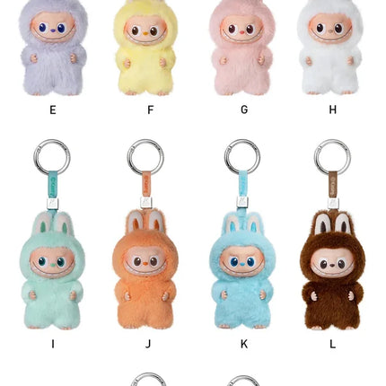 Pop Mart Labubu Pin for Love Series Blind Box (N-Z) Blue