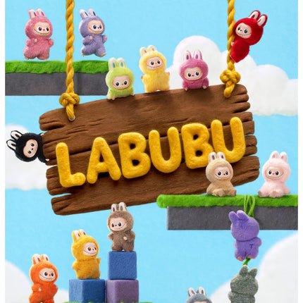 Pop Mart Labubu Pin for Love Series Blind Box (A-M) Yellow