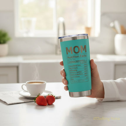 20oz Best Mom Ever Tumbler Gift for Mother's Day Birthday Holidays