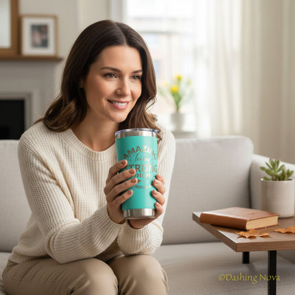 20oz Best Mom Ever Tumbler Gift for Mother's Day Birthday Holidays