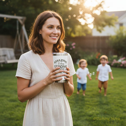 20oz Best Mom Ever Tumbler Gift for Mother's Day Birthday Holidays