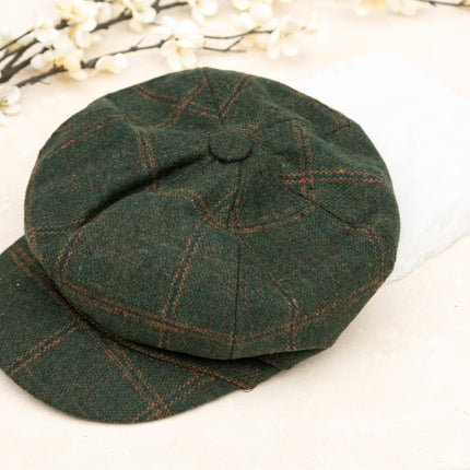 Tweed Newsboy Hats