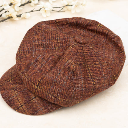 Tweed Newsboy Hats