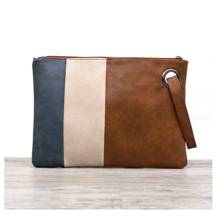 Oversize Everyday Color Block Clutch