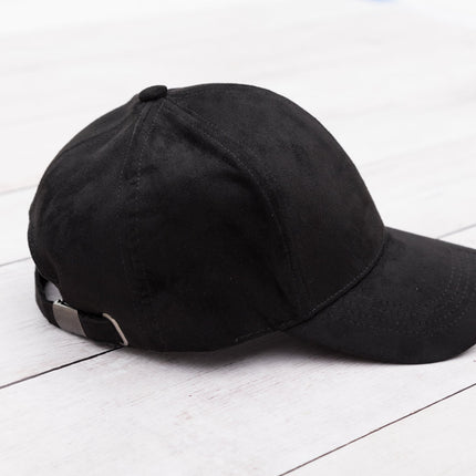 Suede Boyfriend Ball Cap