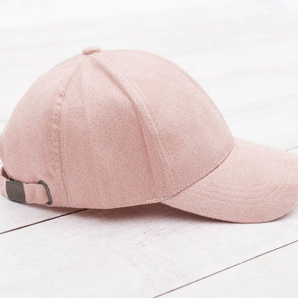Suede Boyfriend Ball Cap