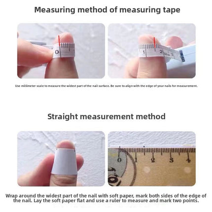 1047- Handmade press on nails fake nails removable