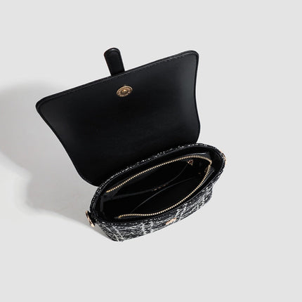 Elegant Small Square Bag - Stylish Women's Spring Shoulder Crossbody Bag with Sophisticated Design hobo