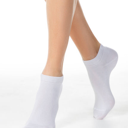 Conte Esli #19S-149SPE(000) - 1 pair Classic Cotton Cropped Women's Socks