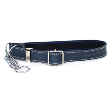Martingale Leather Dog Collar