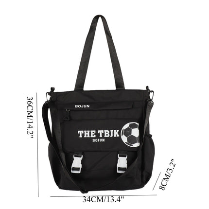 Large capacity tote bag, student cute high school tote bag, tote shoulder bag